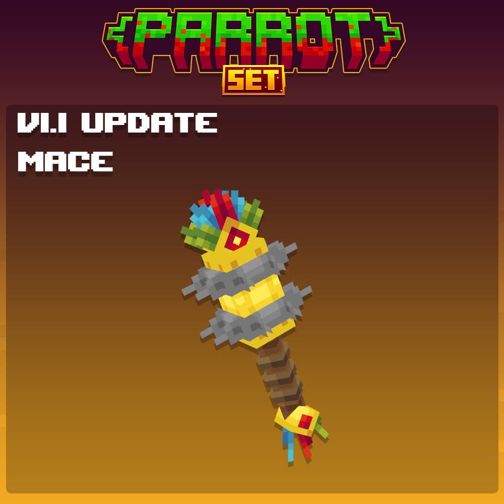parrot mace weapon
