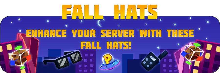 Enhance your Minecraft server with these fall hats!