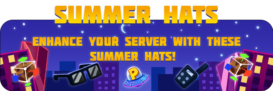 Enhance your Minecraft server with these summer hats!