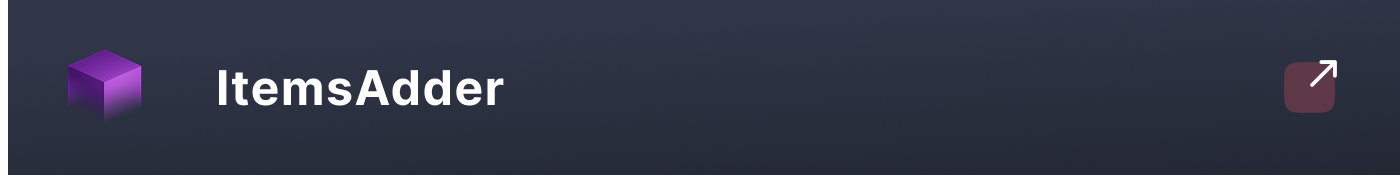 ItemsAdder Plugin Button