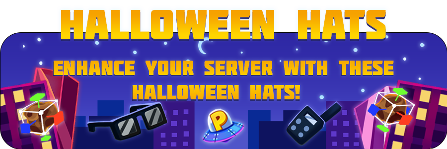 Enhance your Minecraft server with these halloween hats!